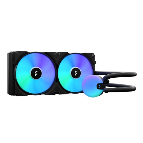 Fractal Design Lumen S28 v2 RGB Procesor Chłodnica cieczy all-in-one 14 cm Czarny 1 szt. - 1886497