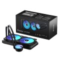 Fractal Design Lumen S28 v2 RGB Procesor Chłodnica cieczy all-in-one 14 cm Czarny 1 szt. - 2585015
