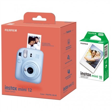 CAMERA INSTANT W/10SH GLOSSY/INSTAX MINI 12 BLUE FUJIFILM - 2426933