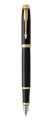 Pióro wieczne PARKER Füller IM Lacquer Juodas M Blau - 2584584