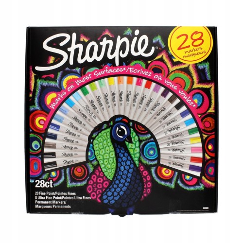 SHARPIE -zestaw 28 markerów perman. FINE - 2584591