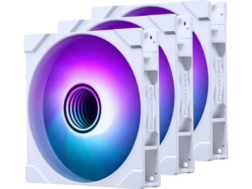 Wentylator PHANTEKS M25 Gen2 PWM D-RGB, 3-pak - 140mm, biały - 2584931