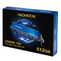 Dysk SSD ADATA LEGEND 700 512GB M.2 2280 PCIe Gen3 x4 - 1487539