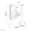 Neomounts NM-WS130BLACK montaż głośników Sufit, Ściana Plastik Czarny - 2587121