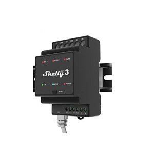 Inteligentny przełącznik Shelly "Pro 3" WLAN & LAN switching drive 3 x 16 A