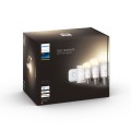 Philips Hue W Starter Kit 9,5W A60 E27 3szt, mostek, przełącznik Philips Hue Hue W Starter Kit 9,5W A60 E27, 3szt., mostek, przełącznik E27 9,5 W Ciepły Biały 2700K Bluetooth i Zigbee - 2549580