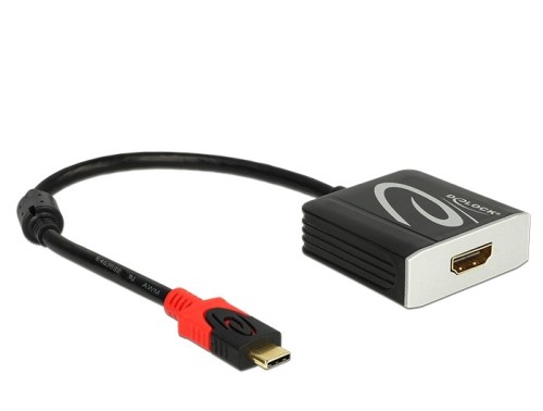 Adapter USB-C na HDMI (ST-BU) 4K 60Hz DeLOCK Black - 2587530