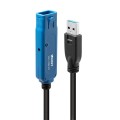 Lindy 43157 kabel USB USB 3.2 Gen 1 (3.1 Gen 1) 10 m USB A Czarny - 2587731