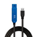 Lindy 43157 kabel USB USB 3.2 Gen 1 (3.1 Gen 1) 10 m USB A Czarny - 2587737