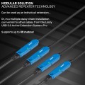 Lindy 43157 kabel USB USB 3.2 Gen 1 (3.1 Gen 1) 10 m USB A Czarny - 2587736