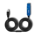 Lindy 43157 kabel USB USB 3.2 Gen 1 (3.1 Gen 1) 10 m USB A Czarny - 2587738