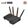 ASUS TUF Gaming AX3000 V2 router bezprzewodowy Gigabit Ethernet Dual-band (2.4 GHz/5 GHz) Czarny, Pomarańczowy - 1912505