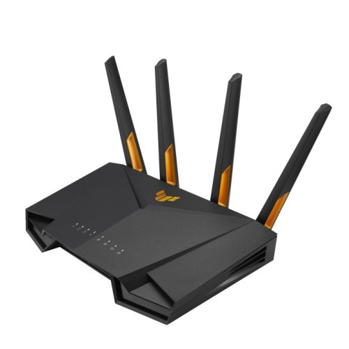 ASUS TUF Gaming AX3000 V2 router bezprzewodowy Gigabit Ethernet Dual-band (2.4 GHz/5 GHz) Czarny, Pomarańczowy - 1912505