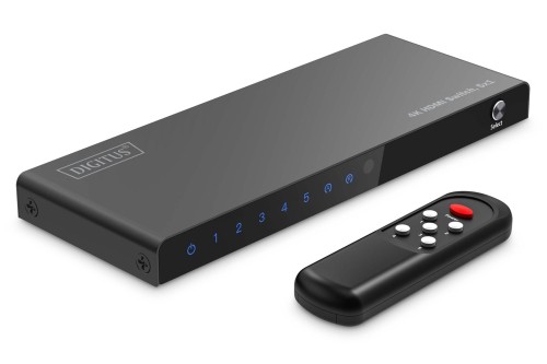 Digitus Przełącznik 4K HDMI, 5 x 1 - 2260214