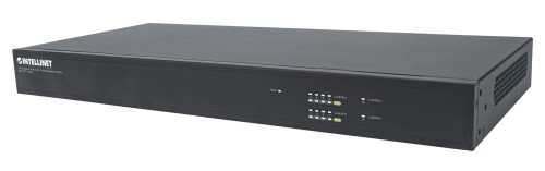 Intellinet 561433 łącza sieciowe Zarządzany Gigabit Ethernet (10/100/1000) Obsługa PoE Czarny - 2588351