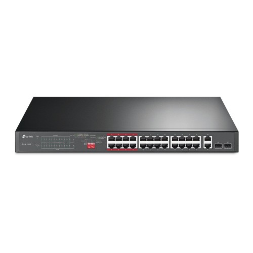 TP-Link TL-SL1226P Nie zarządzany Gigabit Ethernet (10/100/1000) Obsługa PoE 1U Szary - 1990045
