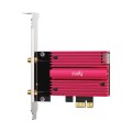 Karta sieciowa Cudy WE9300S WiFi 7 BE9400 BT 5.4 PCI-E - 2588985