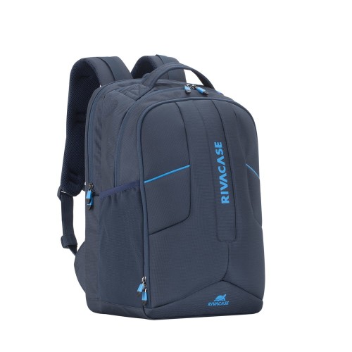 RIVACASE PLECAK NA LAPTOP DLA GRACZY 17,3" BORNEO, GRANATOWY, GAMING, Z MATERIAŁU WODOODPORNEGO - 1126646