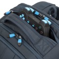 RIVACASE PLECAK NA LAPTOP DLA GRACZY 17,3" BORNEO, GRANATOWY, GAMING, Z MATERIAŁU WODOODPORNEGO - 1126640