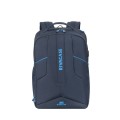 RIVACASE PLECAK NA LAPTOP DLA GRACZY 17,3" BORNEO, GRANATOWY, GAMING, Z MATERIAŁU WODOODPORNEGO - 2590204