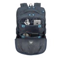 RIVACASE PLECAK NA LAPTOP DLA GRACZY 17,3" BORNEO, GRANATOWY, GAMING, Z MATERIAŁU WODOODPORNEGO - 1126641
