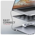 Stojak do laptopów i tabletów z hubem USB-C Axagon HMC-STND - srebrny - 2429764