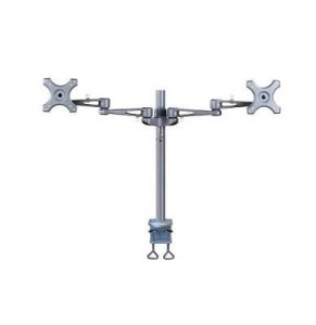 Uchwyt do ekranów Neomounts FPMA-D935D biurkowy 14"-27" max VESA 100x100 max 6 kg Silver