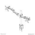 Neomounts FPMA-D935D uchwyt / stojak do monitorów 68,6 cm (27") Biurko Srebrny - 2590692