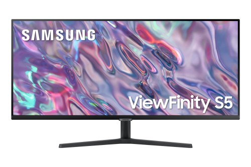 Samsung ViewFinity S5 S50GC monitor komputerowy 86,4 cm (34") 3440 x 1440 px UltraWide Quad HD LED Czarny - 2591192