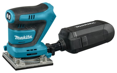 Makita DBO484Z przenośna szlifierka Losowa szlifierka oscylacyjna 14000 OPM Czarny, Niebieski - 2288885
