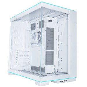 Lian Li O11D EVO RGB, Szkło hartowane - białe