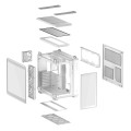 Obudowa Asus TUF GAMING GT502 HORIZON TG ARGB WHITE - 2525266