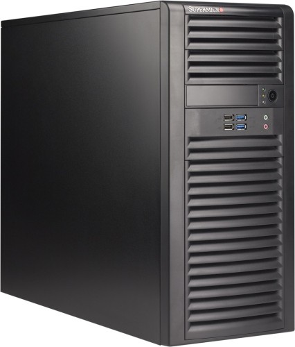 Supermicro CSE-732D4-668B zabezpieczenia & uchwyty komputerów Midi Tower Czarny 668 W - 2593022