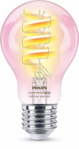 Philips Przezroczysta żarówka LED z widocznym spiralnym żarnikiem 40 W A60 E27 - 1894448