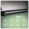 Koncentrator wieloportowy AXAGON HMC-10HLS, 4x USB-A i 2x USB-C, HDMI 4K/60Hz, RJ-45, SD/microSD, PD 100W - 2202351