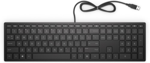 Klawiatura HP Pavilion Wired Keyboard 300 przewodowa czarna 4CE96AA - 2236742