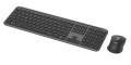 Logitech MK950 Signature for Business klawiatura Dołączona myszka Biuro RF Wireless + Bluetooth QWERTZ Niemiecki Grafitowy - 2463472