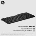 Klawiatura HP 460 Multi-Device Bluetooth Keyboard bezprzewodowa czarna 7N7B8AA - 1870420