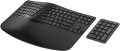 Klawiatura HP 960 Ergonomic Wireless Keyboard bezprzewodowa czarna 37E755AA - 2493803