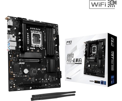 Asrock B860 Pro-A WiFi Intel B860 LGA 1851 (Socket V1) ATX - 2434802