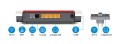 FRITZ! Mesh Set 7530 AX + 1200 AX Dual-band (2.4 GHz/5 GHz) Wi-Fi 6 (802.11ax) Czerwony, Biały 4 3G Wewnętrzny - 2595552