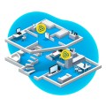 FRITZ! Mesh Set 7530 AX + 1200 AX Dual-band (2.4 GHz/5 GHz) Wi-Fi 6 (802.11ax) Czerwony, Biały 4 3G Wewnętrzny - 2595553