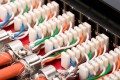 Digitus Panel krosowy (patch panel) desktop (biurkowy) 12x RJ45, LSA poziom, kat.6A, ekranowany, czarny, prowadnica kabli - 2176805