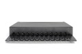 Digitus Panel krosowy (patch panel) desktop (biurkowy) 12x RJ45, LSA poziom, kat.6A, ekranowany, czarny, prowadnica kabli - 2226072