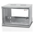 Techly I-CASE EL-1006G45 stojak 6U Szafa wisząca Szary - 2597180
