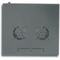 Techly I-CASE EL-1006B45 stojak 6U Szafa wisząca Czarny - 1986801