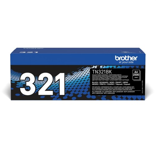 Brother TN-321BK kaseta z tonerem 1 szt. Oryginalny Czarny - 1955182