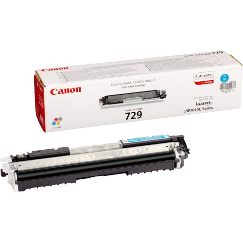 Canon CRG-729 C kaseta z tonerem 1 szt. Oryginalny Cyjan - 2598382