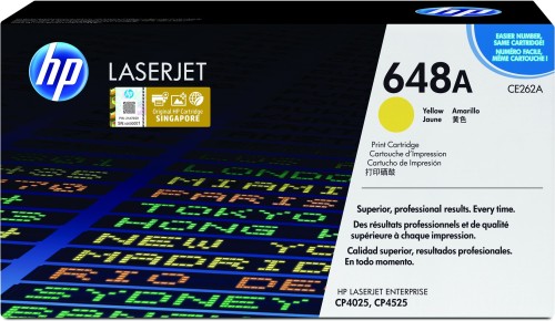 HP 648A oryginalny wkład z żółtym tonerem LaserJet - 1932636