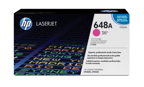 HP 648A oryginalny wkład z purpurowym tonerem LaserJet - 1932716